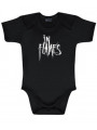 In Flames Baby rock metal onesie Logo In Flames (Clothing)