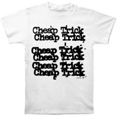 Cheap Trick Kids/Toddler T-shirt - Tee Stacked Logo White