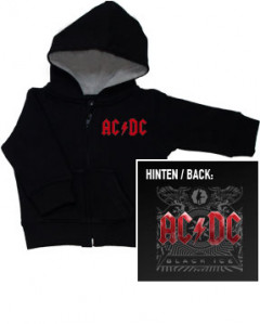 AC/DC Baby Hoody Black Ice Zip