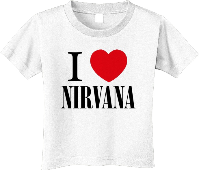 Nirvana Kids/Toddler T-shirt - Tee Love (Clothing)