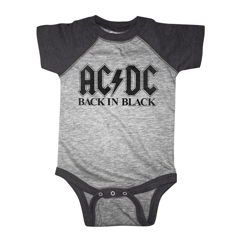 ACDC Back in Black two tone