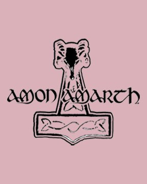 Amon Amarth print body close up