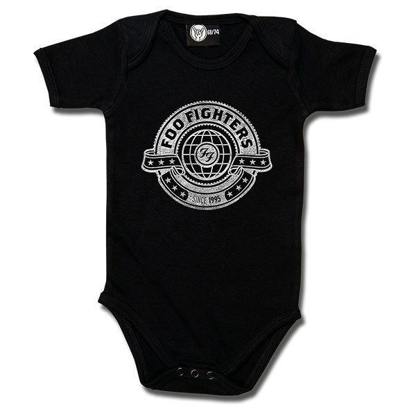 Foo Fighters Onesie Baby Rocker Logo – metal onesies