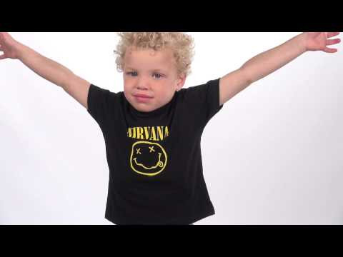 Nirvana Kids/Toddler T-shirt - Tee Smiley