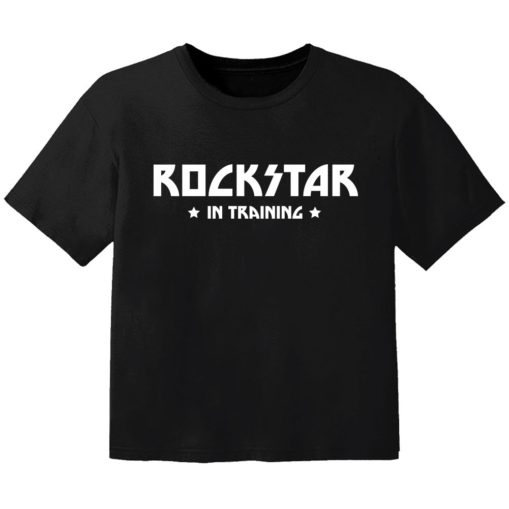 rockstar in training baby t shirt