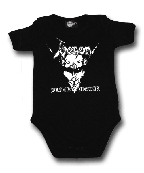 Venom Onesie Baby metal logo (Clothing)