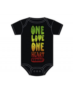 Bob Marley Onesie Baby Rocker One Love One Heart