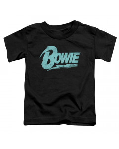 David Bowie Kids T-Shirt Logo Blue