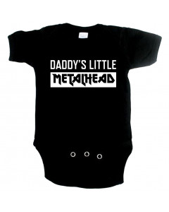 Metal Baby Onesie daddys little metal head