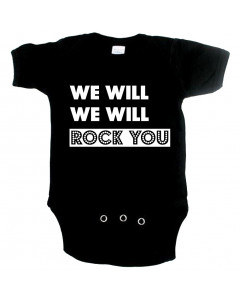 Cool Baby onesie we will rock you