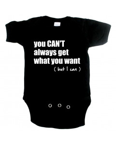 Cool Baby onesie you cant always get what you want but I can