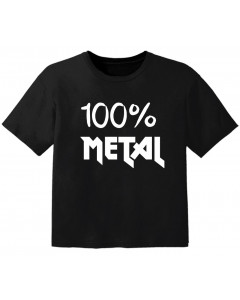 Metal baby t-shirt 100% metal